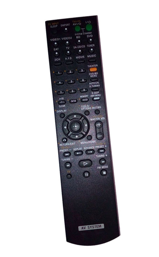 Replaced Remote Control for Sony HTDDW8600 RMAAU024 STR-DH500 1-480-588-11 STRDH700 Home Theater Audio/Video Receiver AV System