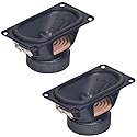 2Pcs Full Range Rectangular Speakers 48×90mm 8 Ohm 20W Racetrack Speaker for Arduino