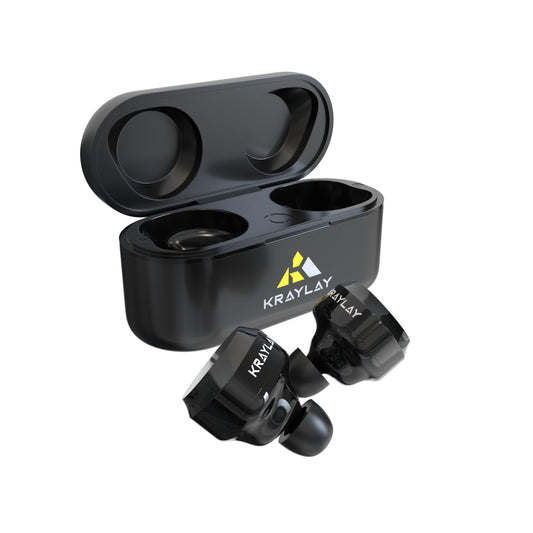 Kraylay Wireless Earbuds | Bluetooth 5.3 Earbuds with 40H Playtime | IPX7 Waterproof | Memory Foam Ear Tips | Ear Phones with Cable | Won't Fall Out…