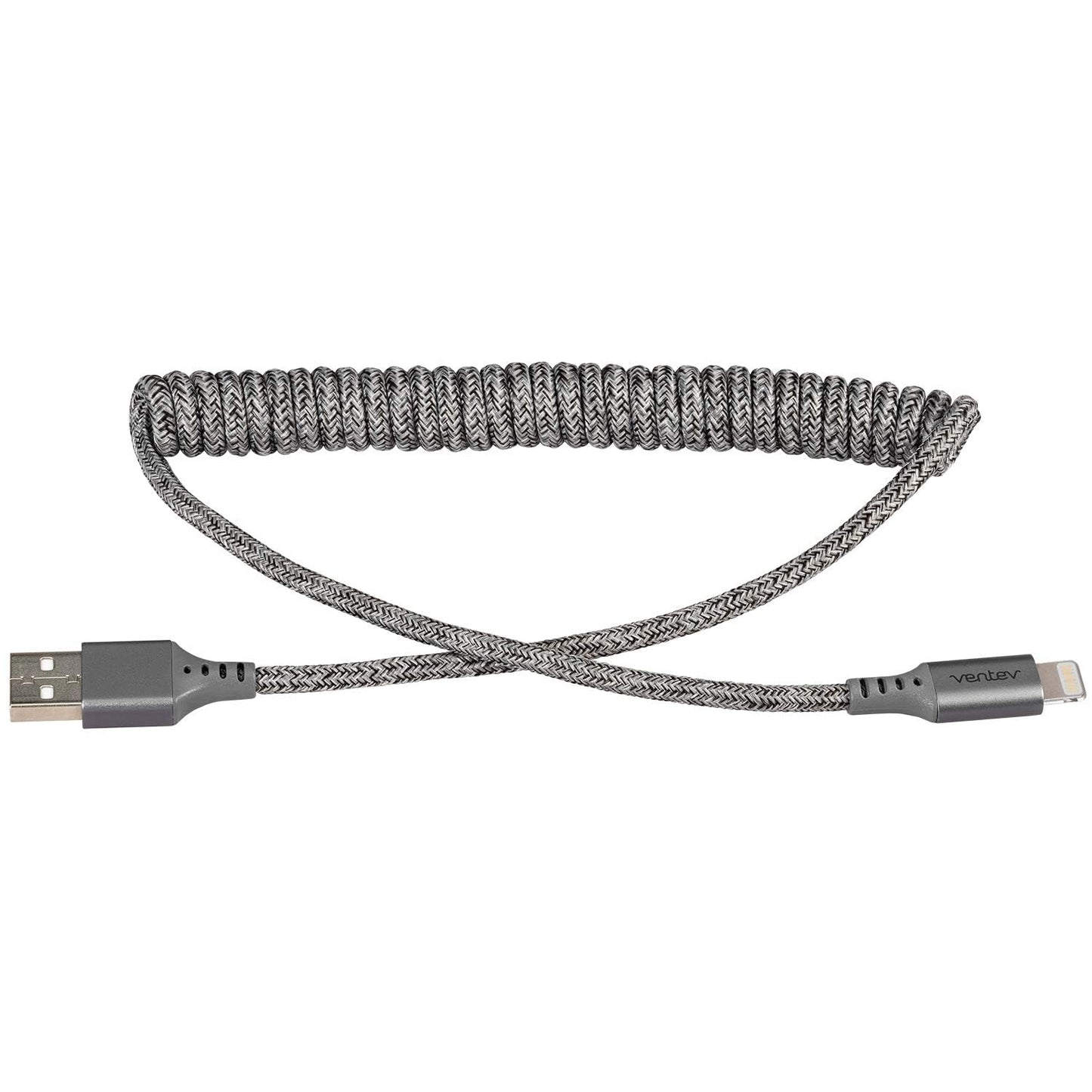 Ventev Helix USB A to Apple Lightning High Speed Travel 3 Foot Cable