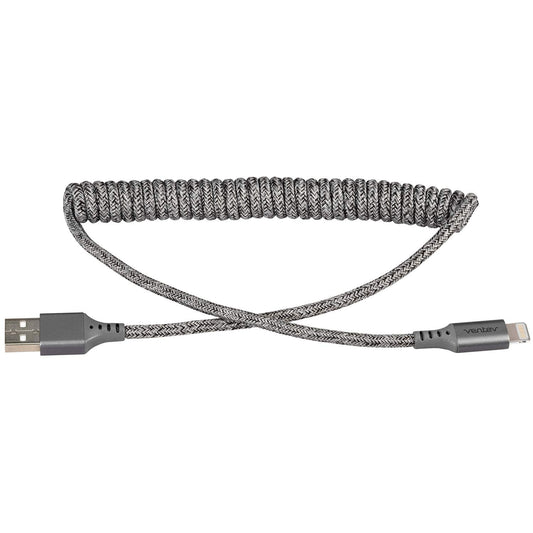 Ventev Helix USB A to Apple Lightning High Speed Travel 3 Foot Cable