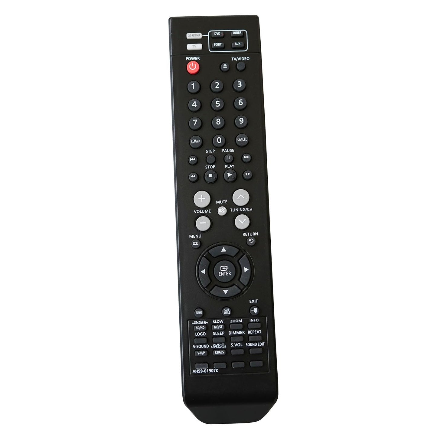 Replacement Remote Control Replaced AH59-01907K Fit for Samsung TV DVD Audio Home Theater System HTX710 HTX710T HTX710T/XAA HTX710X