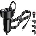 FouceClaus 12V Car Charger Adapter for Portable DVD Player, Replacement Car Cigarette Cord for RCA, Philips, DBPOWER, Sylvania, APEMAN DVD Player