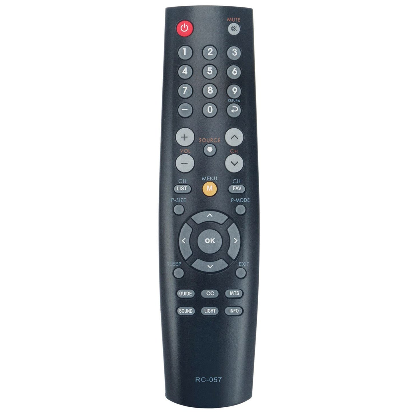 New Replace Remote for Coby TV TFTV3229 TFTV2225 TFTV2425 LEDTV5536 LEDTV1926