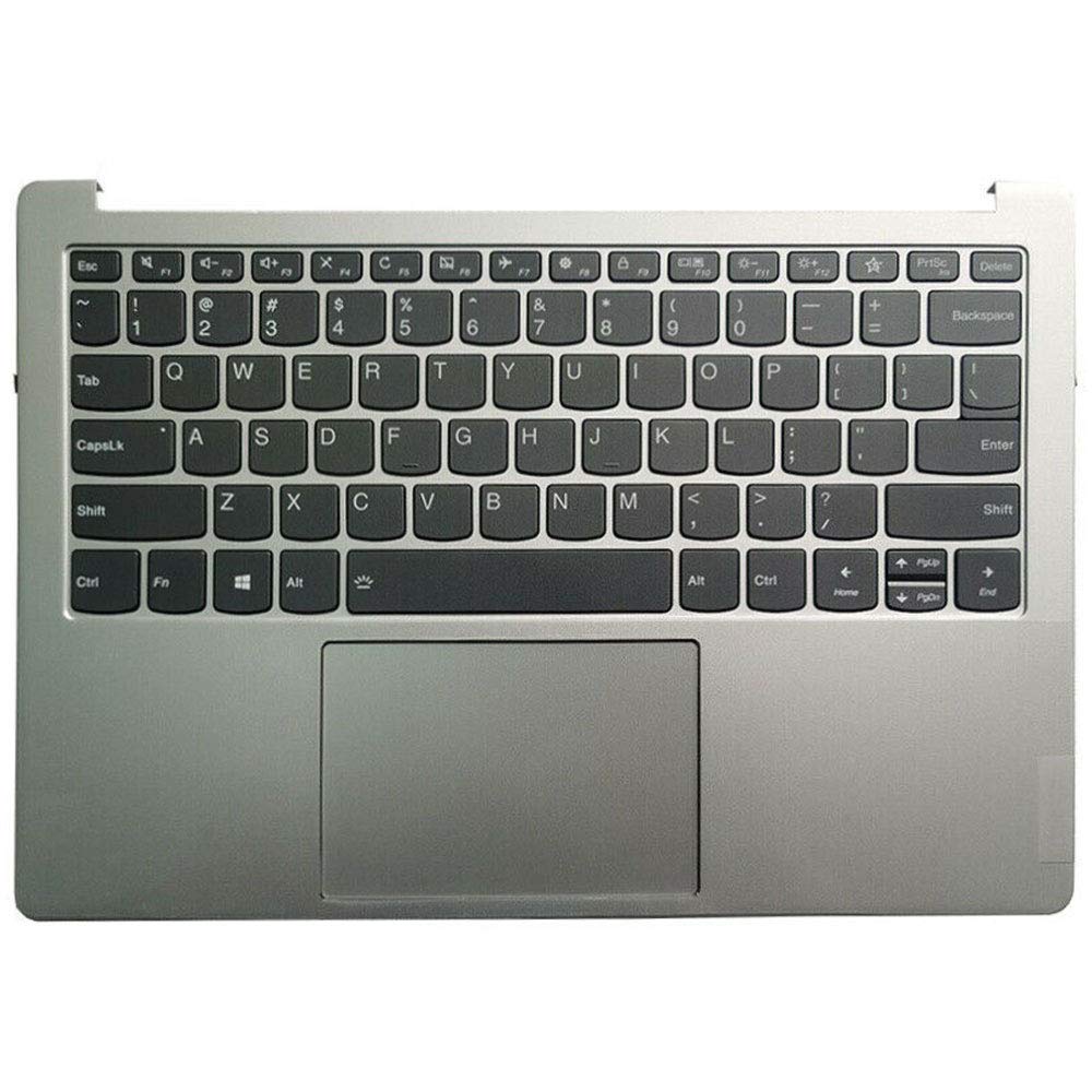 Laptop Replacement Keyboard Compatible for Lenovo IdeaPad S540-13IML AM1GW000J00 US Layout with Palmrest Upper Cover Case