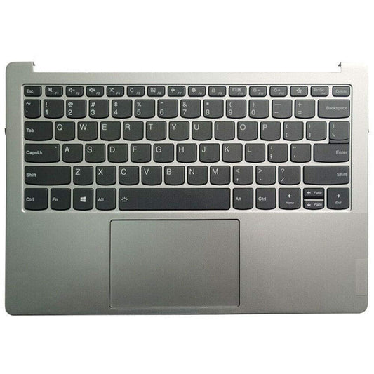 Laptop Replacement Keyboard Compatible for Lenovo IdeaPad S540-13IML AM1GW000J00 US Layout with Palmrest Upper Cover Case