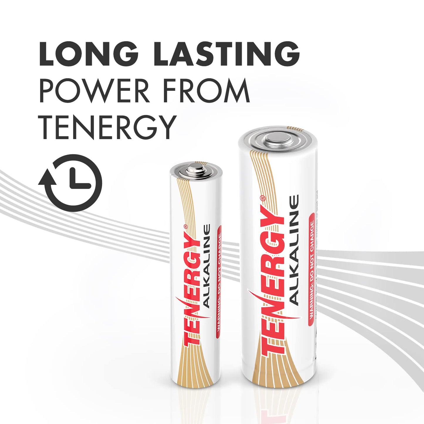 Tenergy 56 Pack Alkaline Batteries, 24 Pack AA, 24 Pack AAA, and 8 Pack 9V Size Batteries for Household Electronics