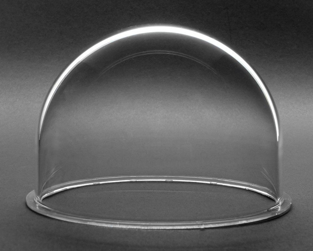 JMX 3.5 Inch Acrylic Highspeed Webcam Clear Camera Dome Cover Security Camera Housing