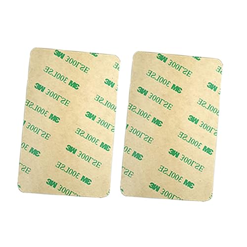 M-Plateau sticky wallet for back of phone Slim Adhesive (Clear)