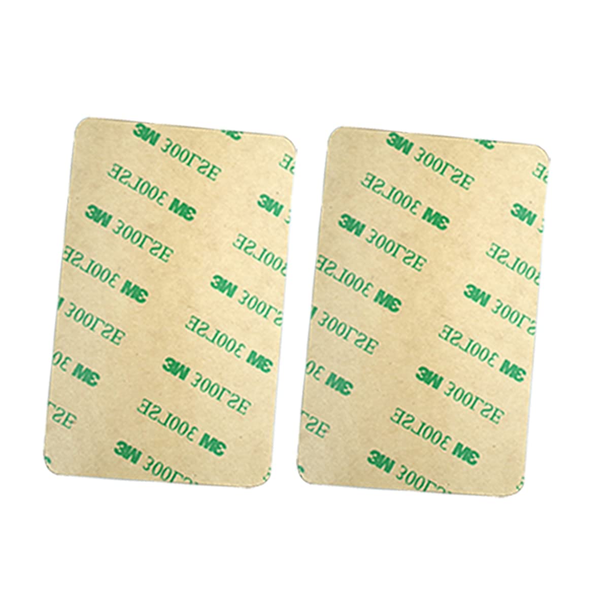 M-Plateau sticky wallet for back of phone Slim Adhesive (Clear)