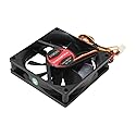 Evercool 80mm X 20mm Dc Fan, 2500 RPM Ec8020m12ca