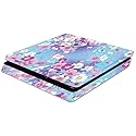 MightySkins Skin Compatible with Sony PS4 Slim Console - in Bloom | Protective, Durable, and Unique Vinyl Decal wrap Cover | Easy to Apply, Remove