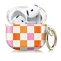 Compatible with AirPod 4th Gen Case with Keychain, Shockproof Protective Cover for Wireless Earbuds - Lightweight & Durable Design for Women Men Girl