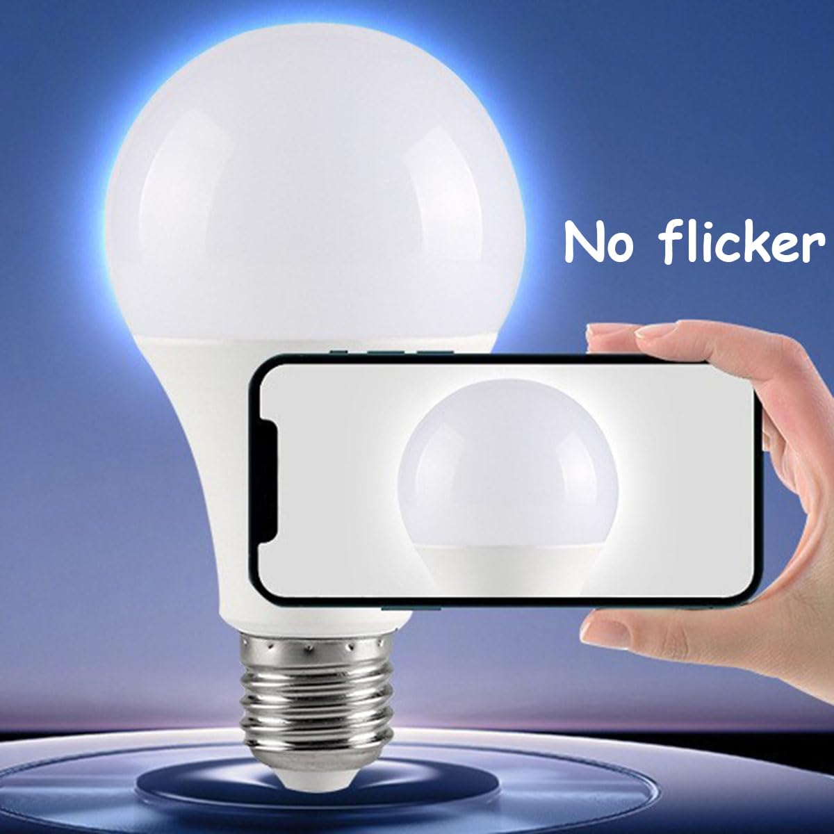 LED Light Bulbs 250W Equivalent, 30W 3850 Lumens LED Bulb,Dimmable Light Bulb, A23 E26 Standard Base, 35000 Hour Lifetime, 2 Packs (Daylight 5000K)