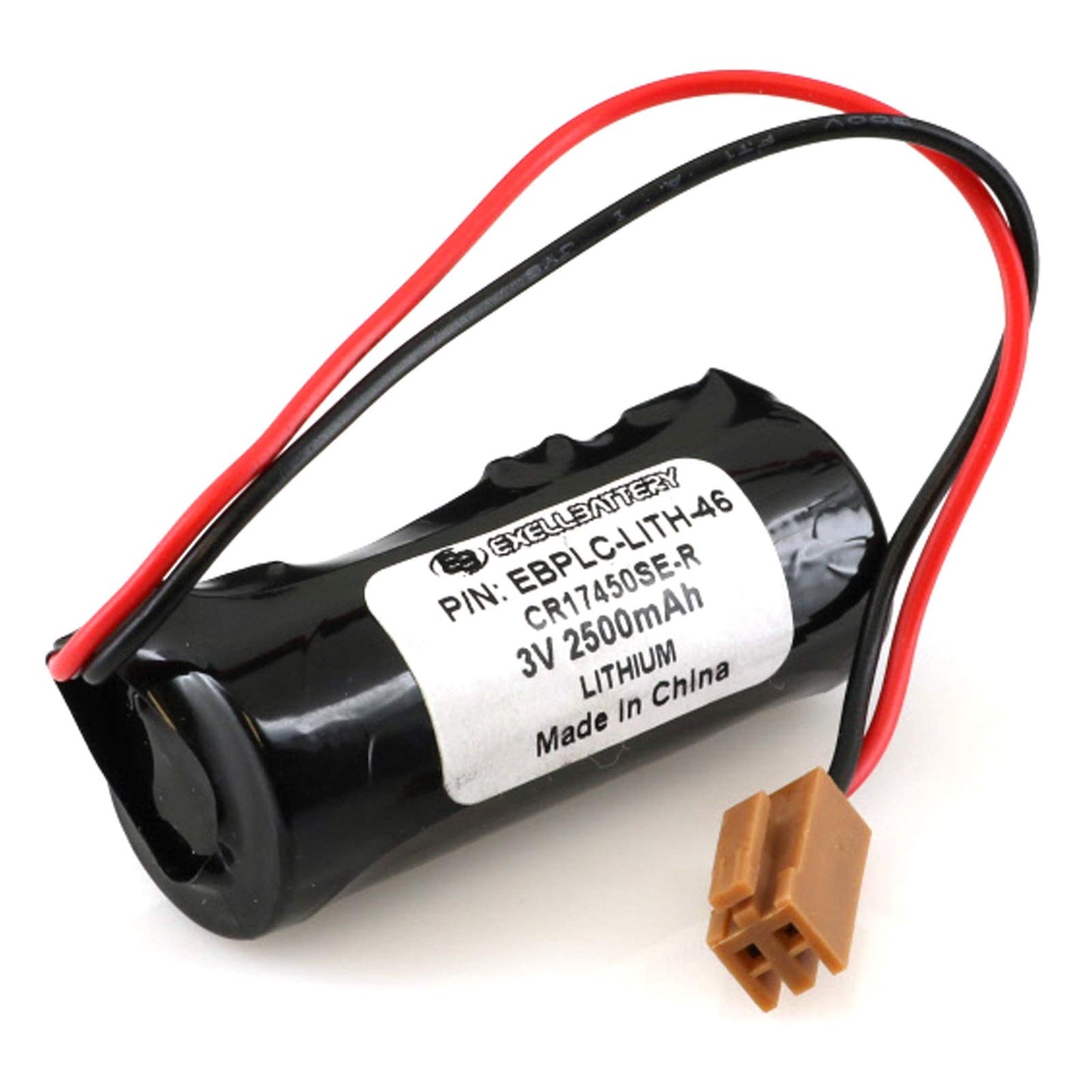 3V PLC Computer Backup Battery Replaces LIT5110, CR17450E-R, CR17450E-RL, 77 CNC Router, 25C3891, 17450ER-CX, CR17450SER, CNC 16i, 18i, 21i, 160i…