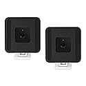 oioaahkeo Window Mount for Wyze Cam V4, Adhesive Mount for Wyze Cam V3/V4/V3 Pro(Black, 2 Pack)