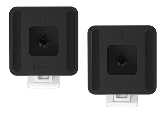 oioaahkeo Window Mount for Wyze Cam V4, Adhesive Mount for Wyze Cam V3/V4/V3 Pro(Black, 2 Pack)