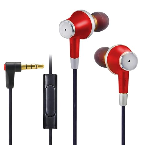 ALTEAM Wired in-Ear Headphones with in-Line Microphone, Noise Isolating Earphone, Lightweight, Powerful Bass Stereo Sound, ErgoFit Design Earbuds…