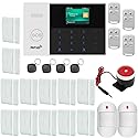 KEEPWORD WiFi IP Cloud GSM Tuya Wireless Intelligent Home Office Security Alarm Burglar Anti-Theft System,RFID Access,Auto Dialer,Touch Keypad