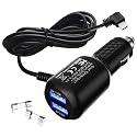 Dash Cam Charger 2025 Upgraded Micro USB Car Charger with Dual USB Port Compatible with APEMAN, Rexing, Byakov, AKASO, Crosstour, Trekpow, Pruveeo