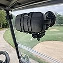 Anchored Mounts Golf Cart Bluetooth Speaker Mount - Fits All Speaker Sizes - Compatible: Boat, ATV, UTV, Bike - Adjustable Straps - Heavy Duty Suction