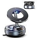 Velthorix 2026 Upgraded Vacuum Magnetic Car Phone Holder 360° Reinforced 98LBS Ultra Suction Cup Phone Mount for MagSafe Cell Phone Holders for Your