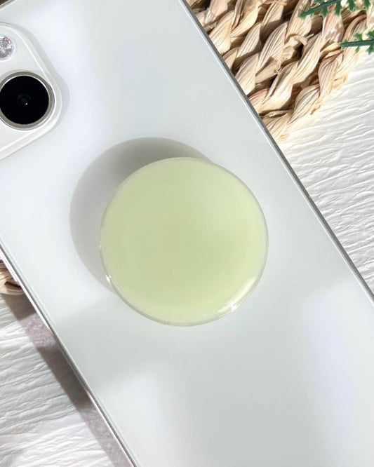 Solid Color Phone Grip Stand, Cute Resin Clear Cell Phone Holder,Handmade Collapsible Cell Phone Accessory, Phone Charms Holder Support