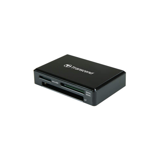 Transcend USB 3.1 Multi Card Reader (SD, microSD, CF) - Black