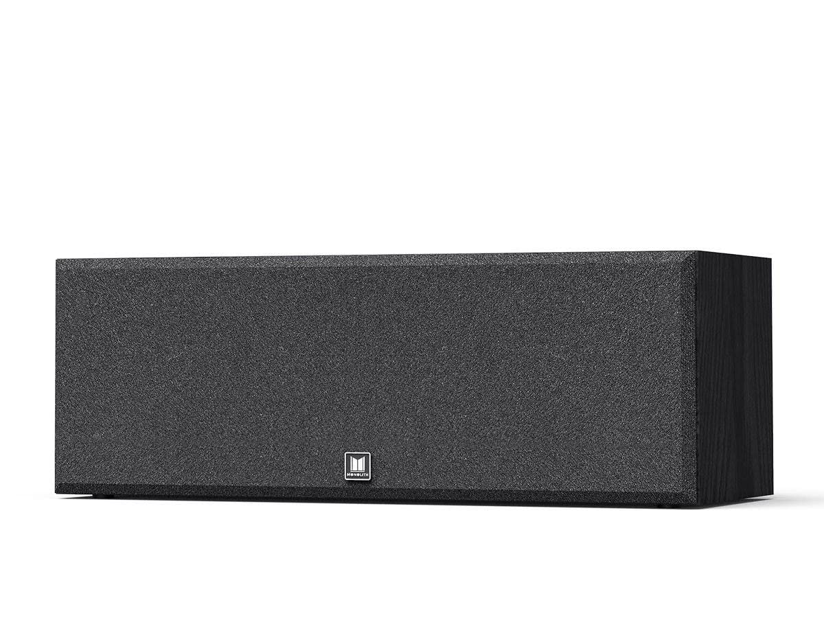 Monolith C5 Center Channel Speaker - Black (Each) Powerful Woofers, Punchy Bass, High Performance Audio, for Home Theater System - Audition Series
