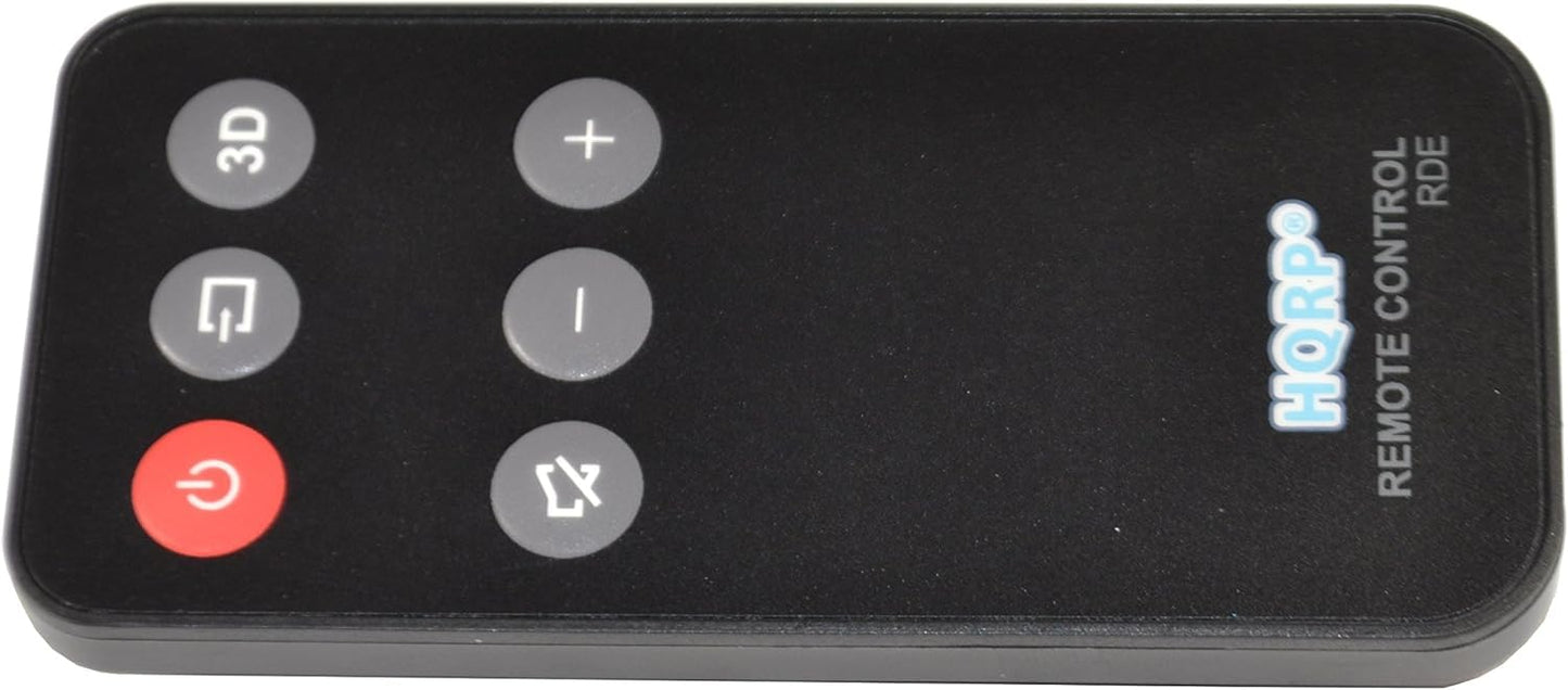 HQRP Remote Control for Klipsch R-10B, R-20B, ICON SB-1, Theater SB-3 CS-30 1015073 1061310 Reference Soundbar Speaker System Controller