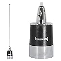 Tram Browning 450 to 490 MHz No Ground Plane UHF 2.4 dBd Gain 13" Tall Tunable NMO Antenna Works on Fiberglass, Plastic and Metal Vehicles 20 MHz