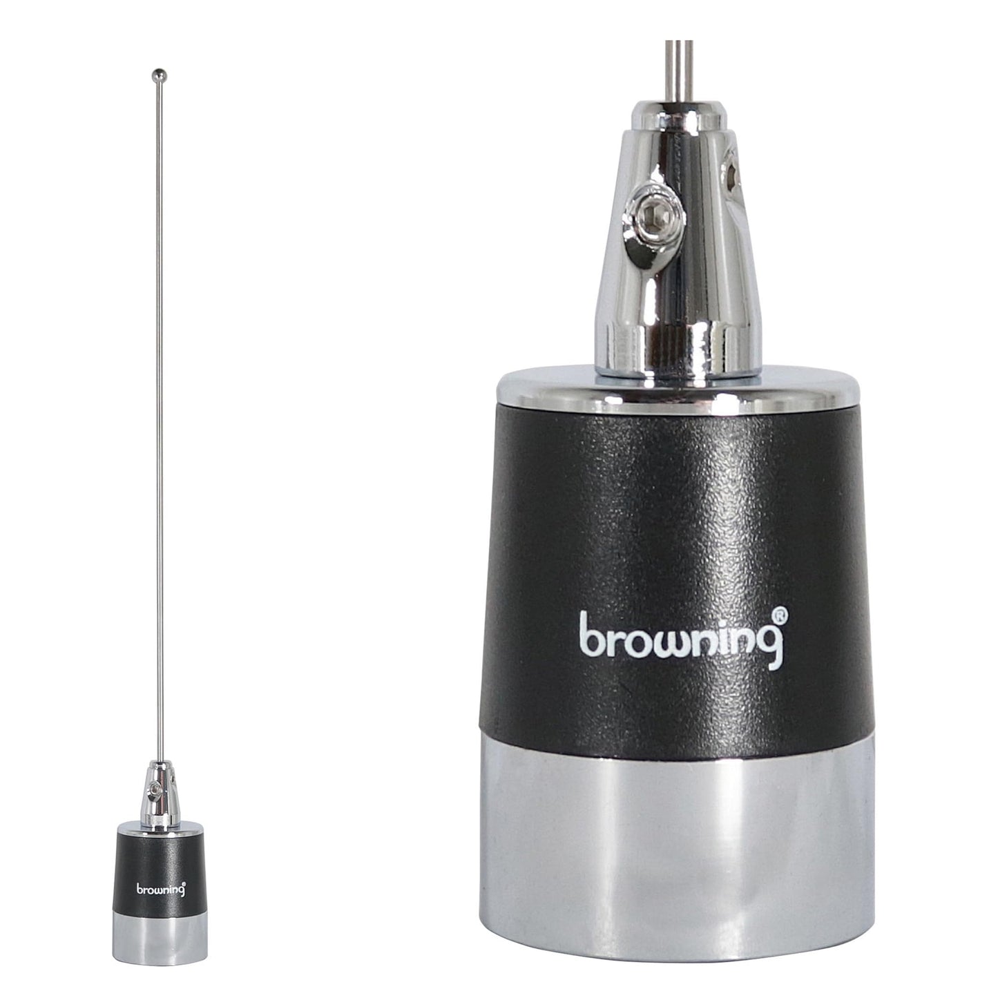 Tram Browning 450 to 490 MHz No Ground Plane UHF 2.4 dBd Gain 13" Tall Tunable NMO Antenna Works on Fiberglass, Plastic and Metal Vehicles 20 MHz