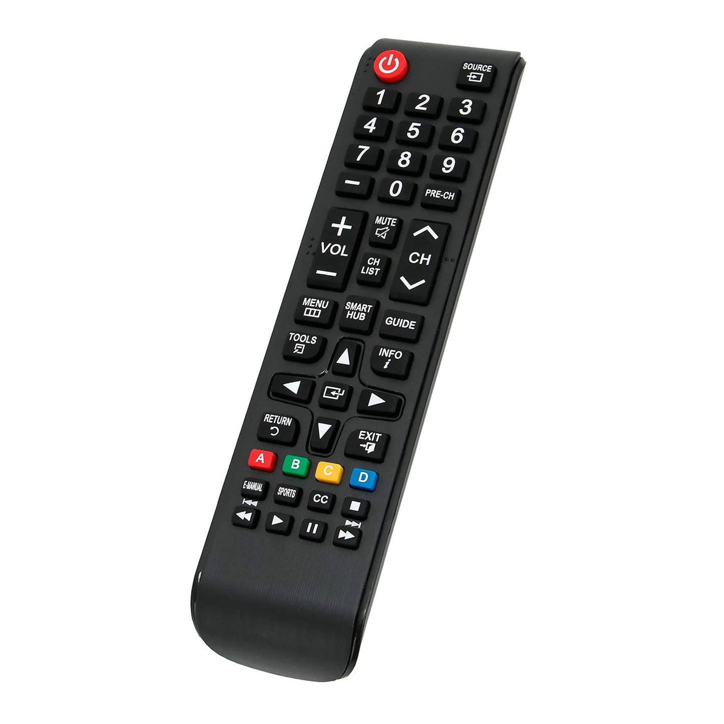 Remote Control Replacement Applicable for Samsung TV UN40J5200 UN50J6200AF UN50J520DAF UN50J5200AF UN48JU640DF UN48JU6400F UN48J620DAF UN48J6200AF