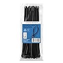 CENTROPOWER Zip Ties 12 Inch 100 Pack Heavy Duty 50 Lbs Tensile Strength - UV Resistant Self-Locking Black Nylon Cable Ties for Indoor and Outdoor