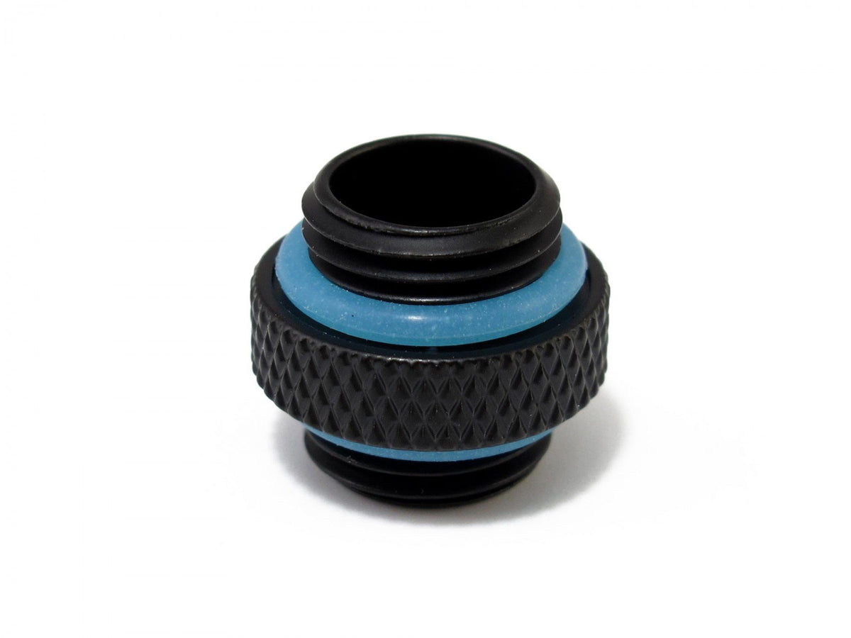 XSPC G1/4" 5mm Male to Male Fitting, Matte Black, 6-Pack