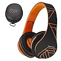 PowerLocus Bluetooth Over-Ear Headphones, Wireless Stereo Foldable Headphones Wireless and Wired Headsets with Built-in Mic, Micro SD/TF, FM…