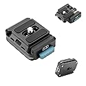 Fotopro RZ-3 Quick Release Camera Mount, Quick Setup Kit with 1/4 Screw, Adapter for DSLR/Mirrorless Camera Tripod Stabilizer Handheld Gimbal Monopod
