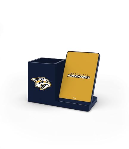 SOAR NHL Wireless Charger and Desktop Organizer, Nashville Predators