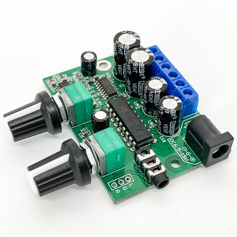 Digital 2.1 Channel Subwoofer Amplifier Board 6W+6W+25W Pure Bass, Mini DC12V-15V TDA1517P HiFi Stereo Audio Power Amplifier Dual Channel Amp Module