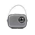 Emerson EVP-1001 Mini Portable LCD Projector with Built-in Speaker, HDMI, USB, Micro SD Card Input, and Remote Control - Ideal for Movie Nights