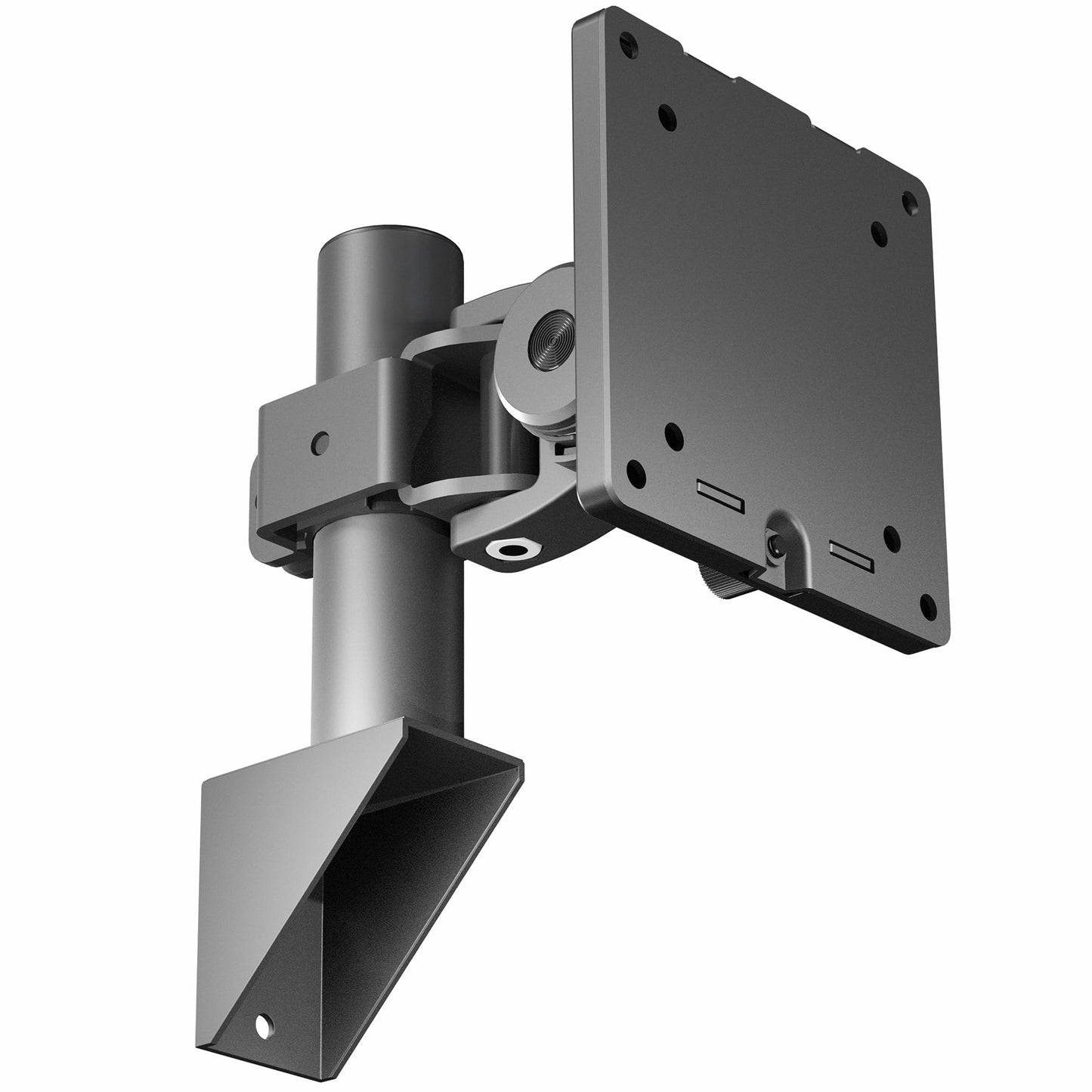 VIVO Single Ultrawide Monitor Wall Mount for Up to 49 inch Screens, Articulating and Height Adjustable, Holds Ultra Wides Up to 44 lbs, Black