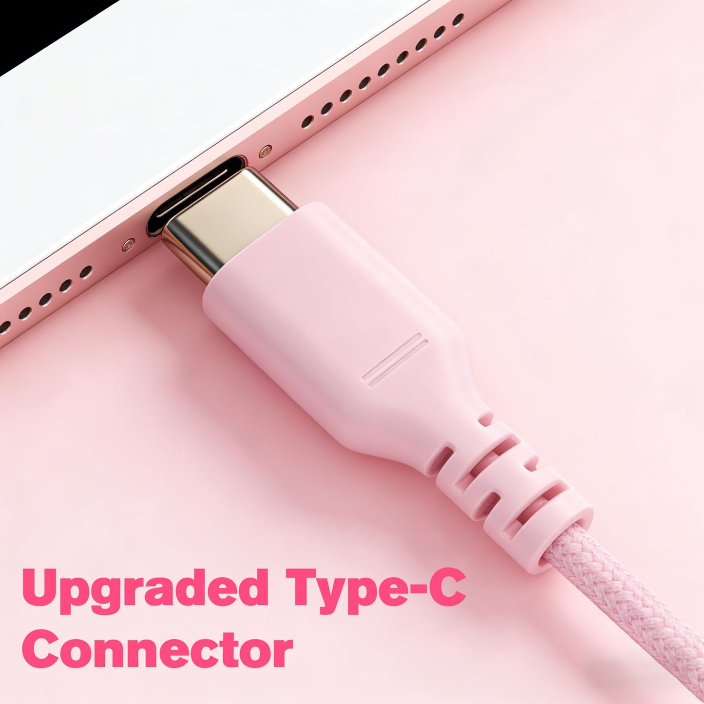 IYGR K6C Kids Headphones with USB-C, for Toddler & Kids Ages 2-12, 85dB Safe Volume Limited, Adjustable Headband & Foldable Wired, On-Ear Headphones