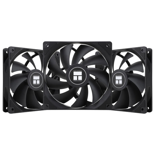 Thermalright TL-C12C X3 CPU Fan 120mm Case Cooler Fan, 4pin PWM Silent Computer Fan with S-FDB Bearing Included, up to 1550RPM Cooling