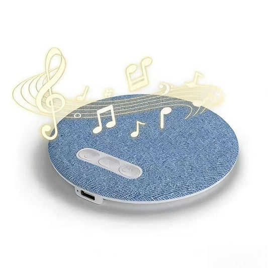 Ultra-Thin Bluetooth Pillow Speaker with Bluetooth 6.0 - Bone Conduction Technology, Flat Under Pillow CD Player with White Noise & Sleep Timer