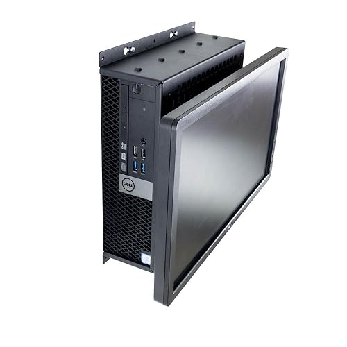 RackSolutions Wall Mount for Dell OptiPlex 3040 and Inspiron 3252 SFF PCs with VESA Mouting