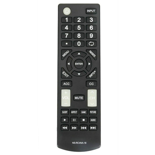 NTQinParts Replacement TV Remote Control Controller for Insignia NS-43N101NA24 43" Class N10 Series LED Full HD TV