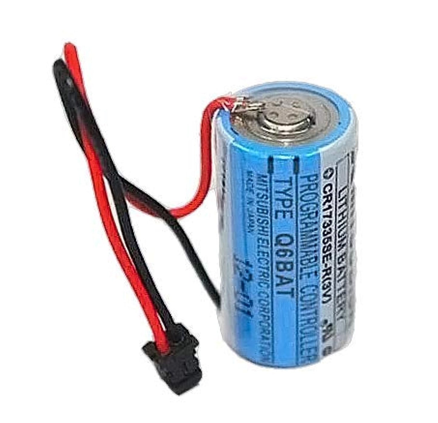 EM Mitsubishi Battery - Q6BAT - CR17335SE - 3V - PLC Lithium Battery Plug
