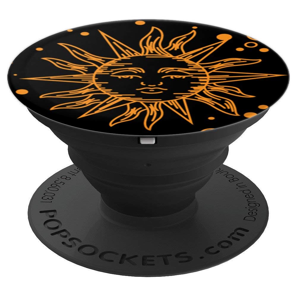 Neil deGrasse Tyson Sun Ilustration PopSockets Stand for Smartphones and Tablets PopSockets PopGrip: Swappable Grip for Phones & Tablets PopSockets