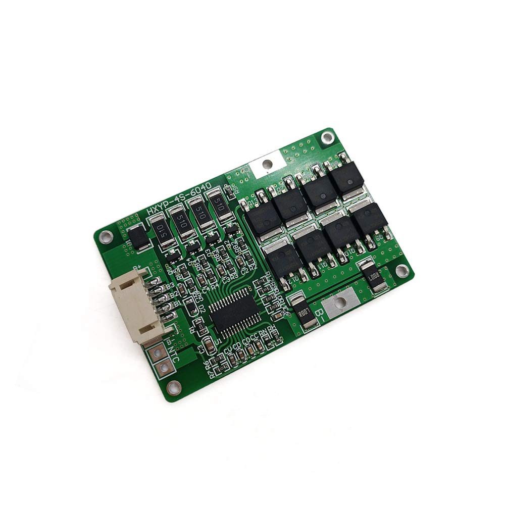 WSDMAVIS 1 Pcs Lifepo4 Battery Protection Board 4S 20A 12.8V 32650 LiFePo4 Battery BMS Protection PCB Board with Balance Overcharge Over Discharge…