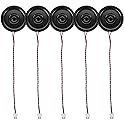 DWEII 5PCS 36 mm 2.5W 8 Ohm Diameter Metal Shell Round Internal Magnetic Speaker, Loud Micro Speaker